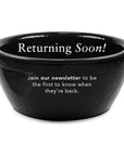 Signature Resin Pedicure Bowl in Onyx/Black