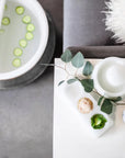 Signature Manicure Dish in Frost/White