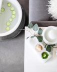 Signature Treatment Dish in Frost/White