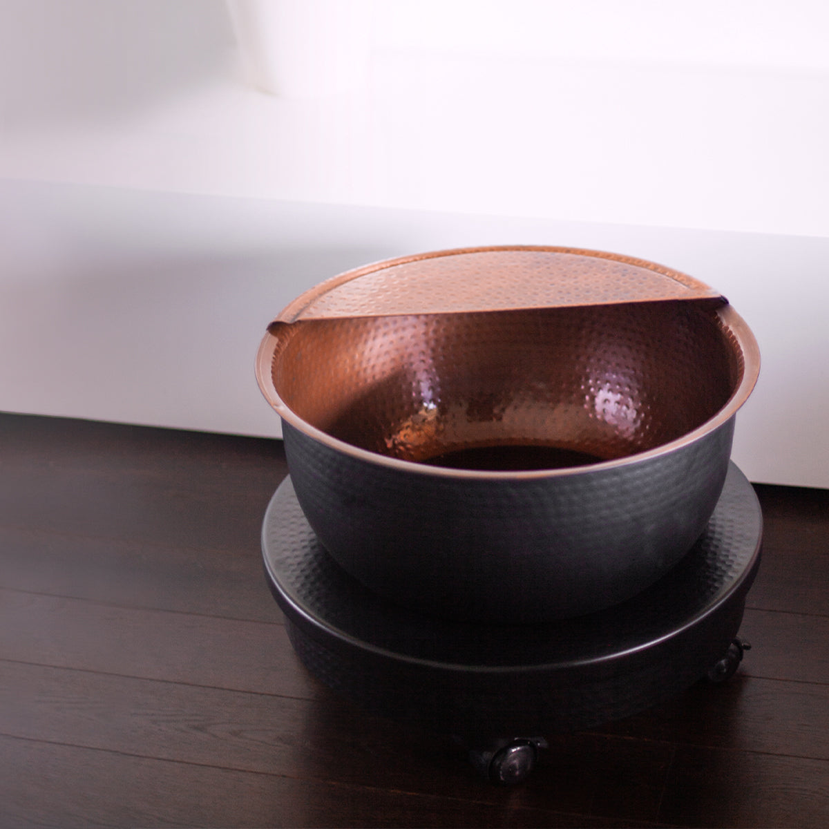 Hand-Hammered Copper Pedicure Bowl