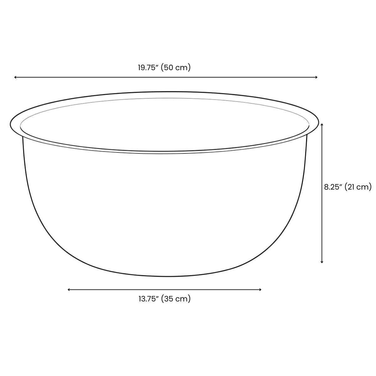 Hand-Hammered Stainless Steel Pedicure Bowl