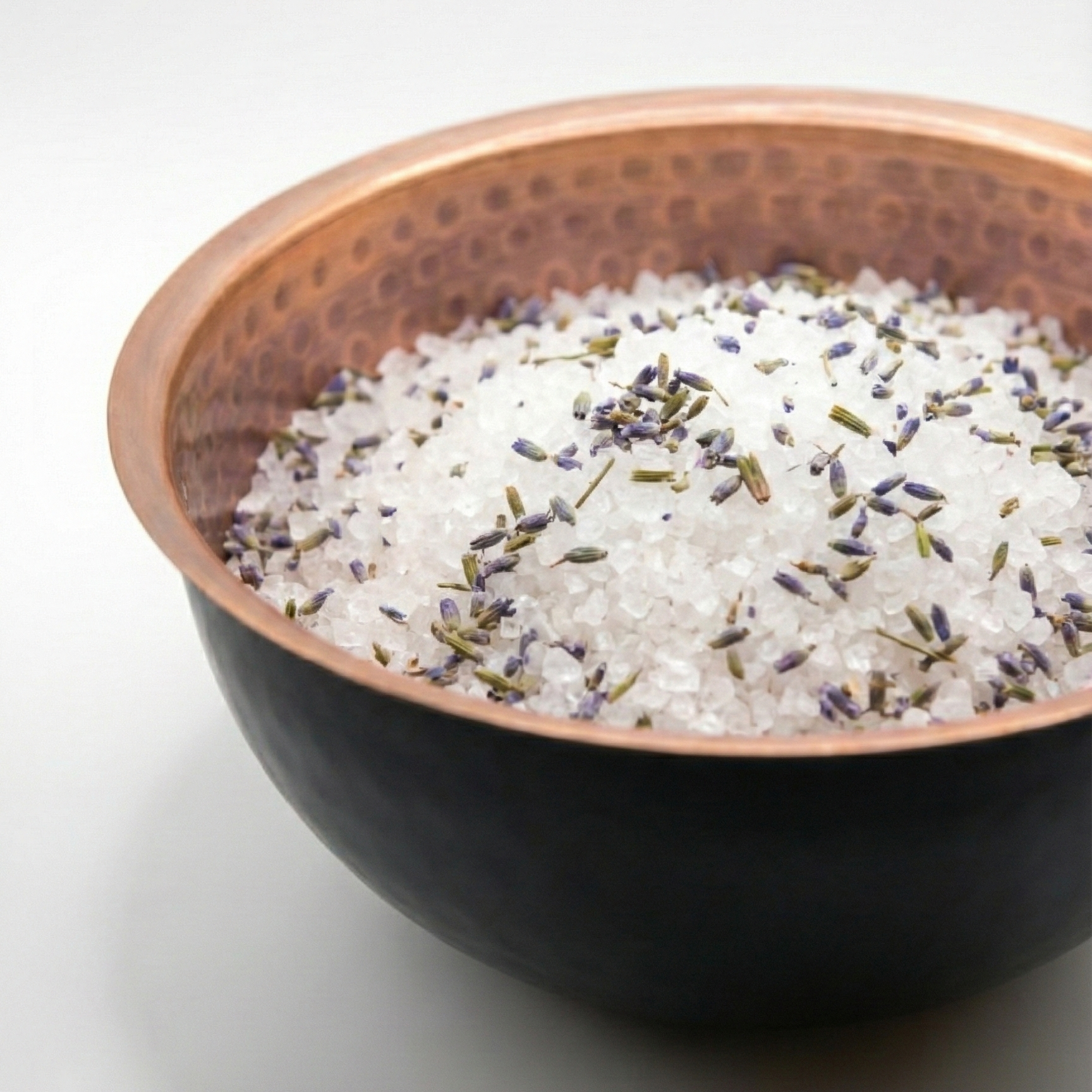 Hand-Hammered Copper with Black Mini Bowl