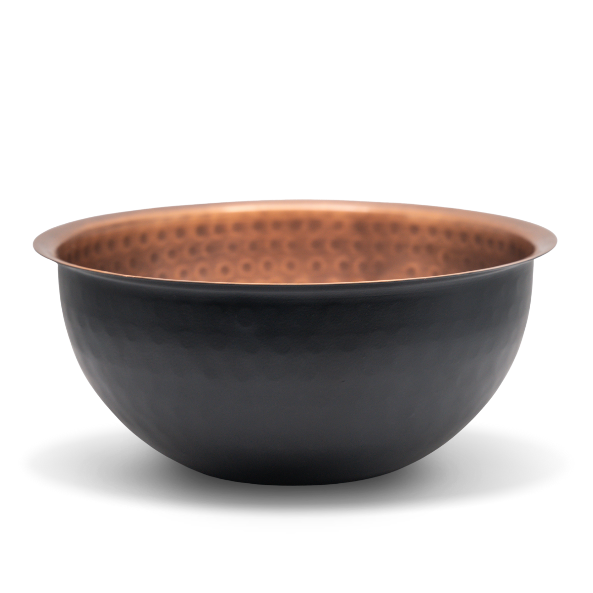 Hand-Hammered Copper with Black Mini Bowl