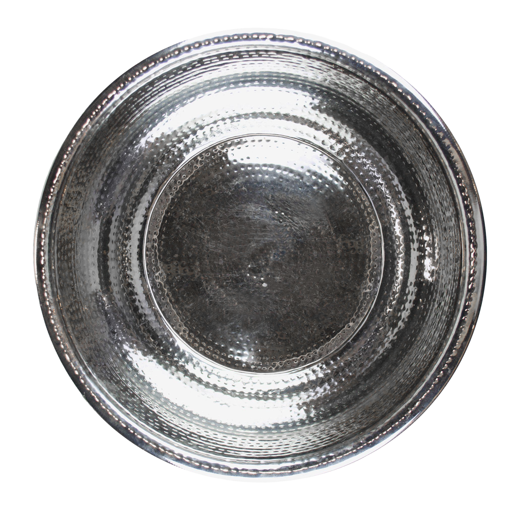 Hand-Hammered Stainless Steel Pedicure Bowl