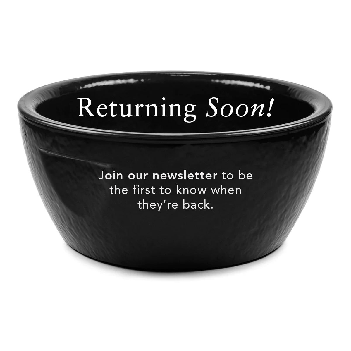 Signature Resin Pedicure Bowl in Onyx/Black