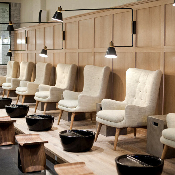 Signature Resin Onyx Pedicure Footrest