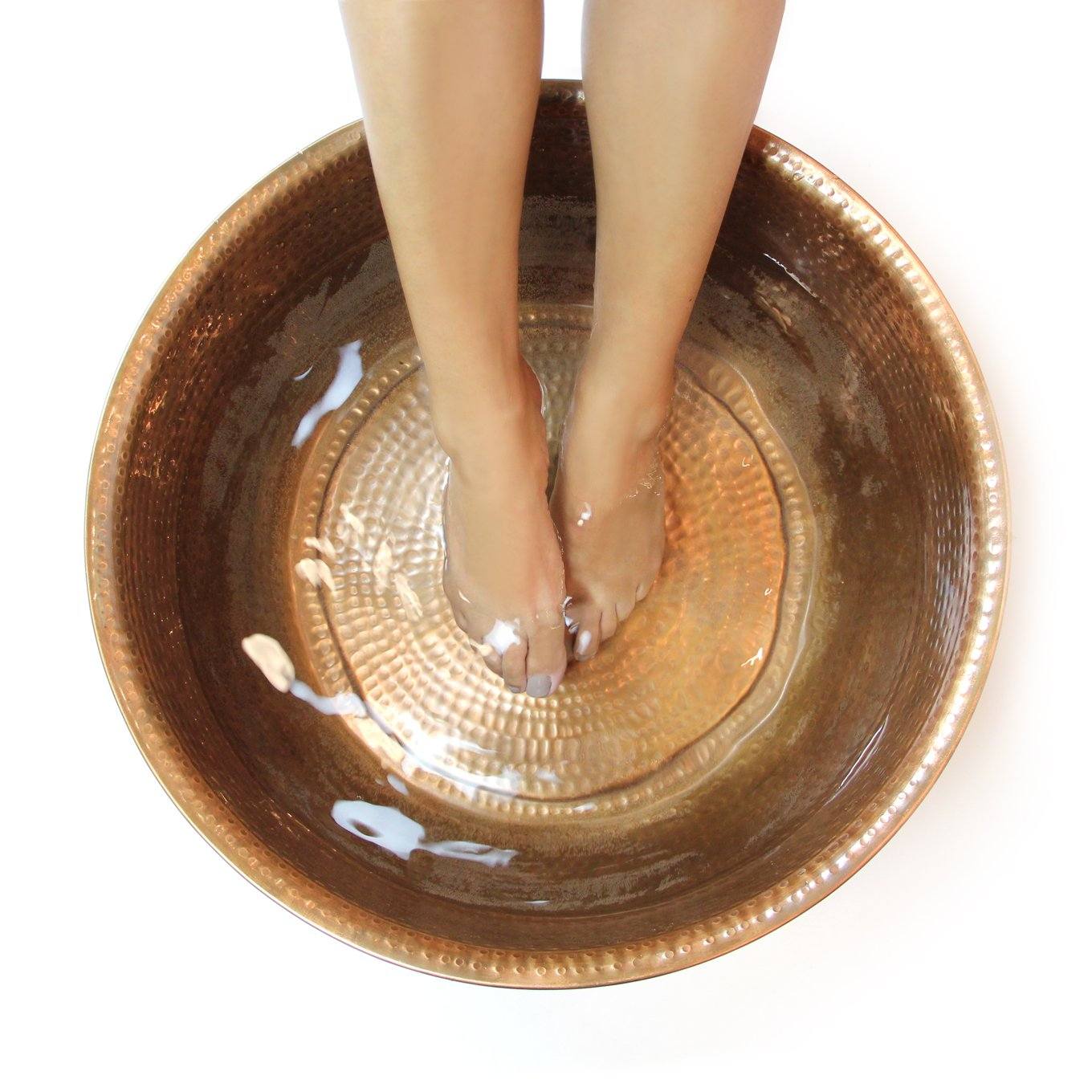 Noel Asmar Hammered Copper Pedicure Bowl