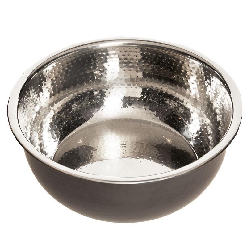 Hammered Stainless Steel Pedicure Bowl