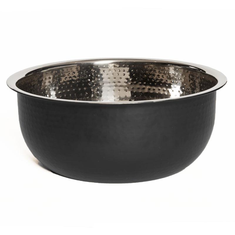 Hammered Stainless Steel Pedicure Bowl