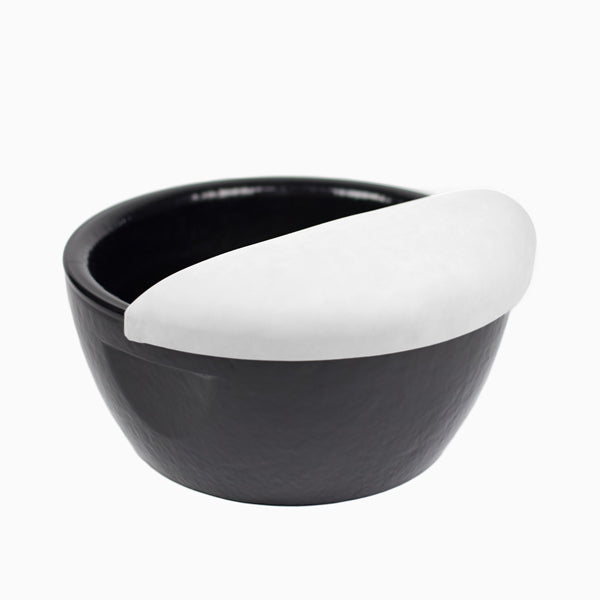 White Padded Footrest for Resin